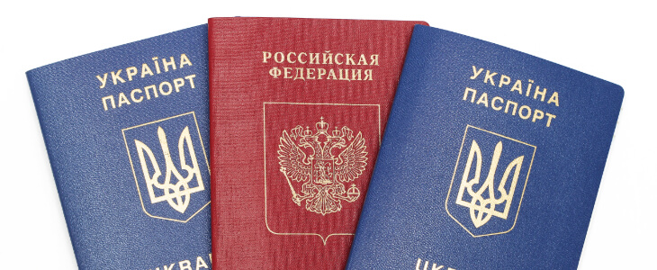 image of foreign passports