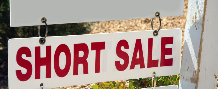 image of short sale sign